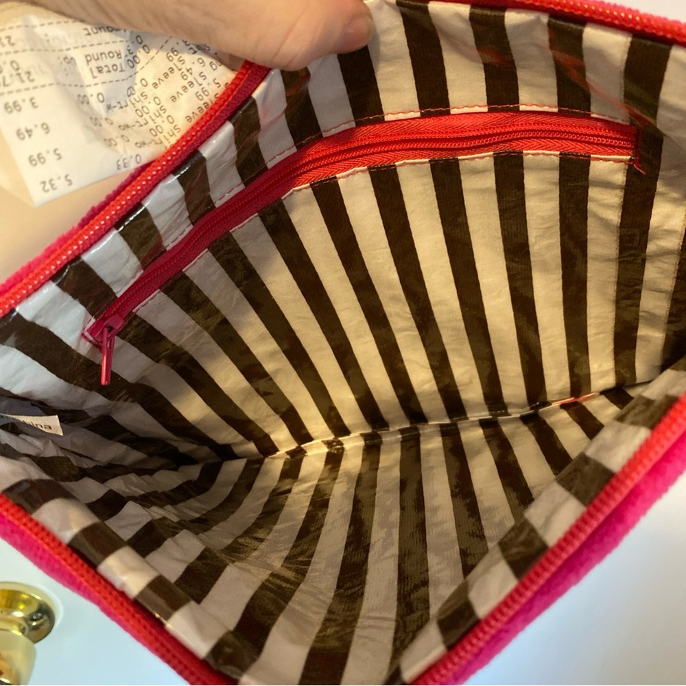 Henri Bendel Fuchsia Wet Bikini Clutch - Picture 7 of 8